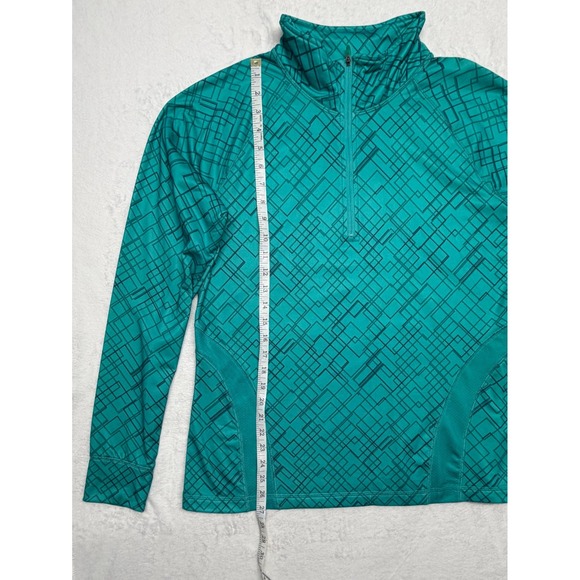 Tek Gear Warm Tek Women's XL Teal NWT Quarter Zip Retail $40 Activewear - Picture 3 of 9